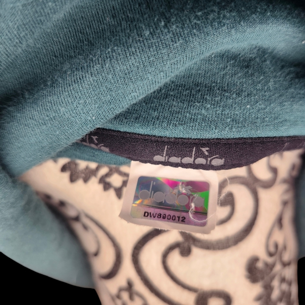 DIADORA Teal Turtleneck Sweater- Medium - Picture 5 of 5